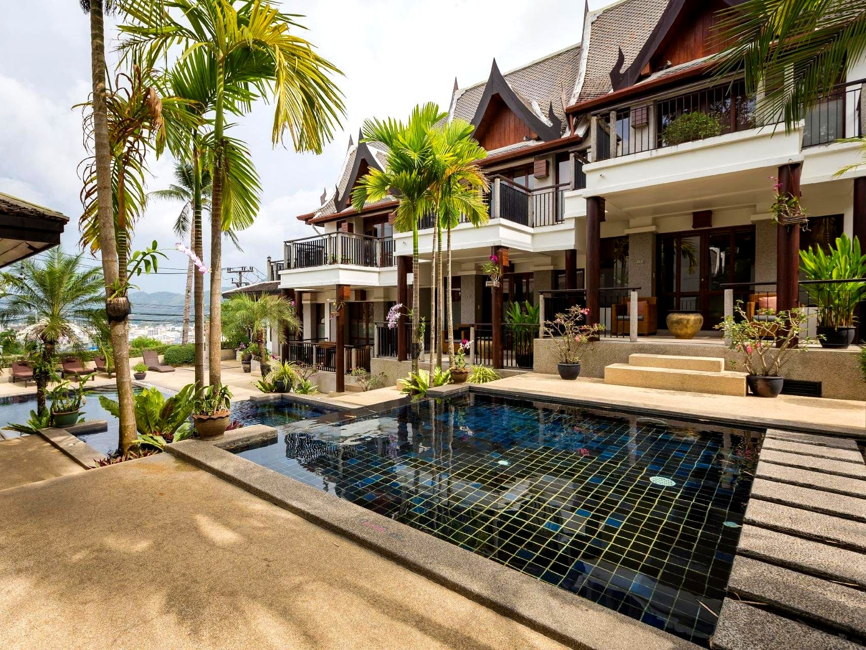 Pool with Andaman sea view